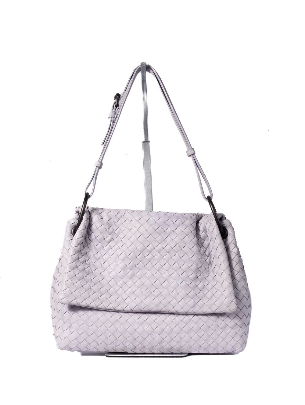 Bottega Veneta Lilac Purple Flap Shoulder Bag